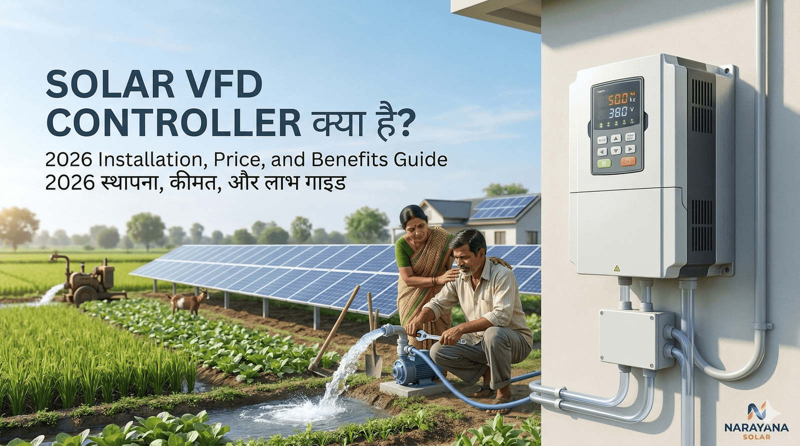 Solar VFD Controller क्या है? 2026 Installation, Price और Benefits Guide