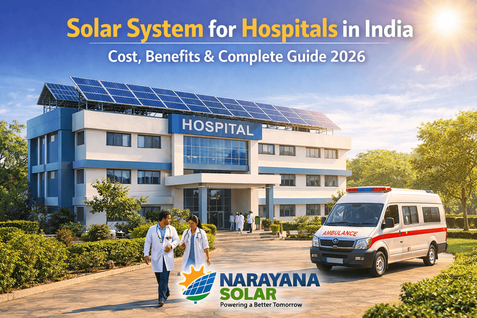Solar System for Hospitals in India