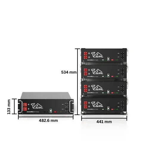 CAML 51.2V 100Ah (5.12kWh) Rack-Mount Lithium Battery