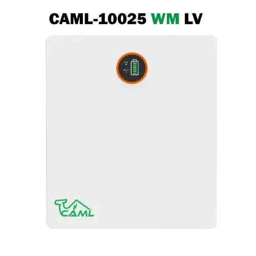 CAML 25.6V 100Ah (2.56kWh) LiFePO4 Wall-Mount Lithium Battery