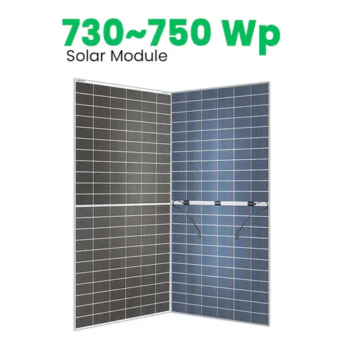 SHARK 730–750 Wp HJT Dual-Glass Solar Panel (Pack of 33)
