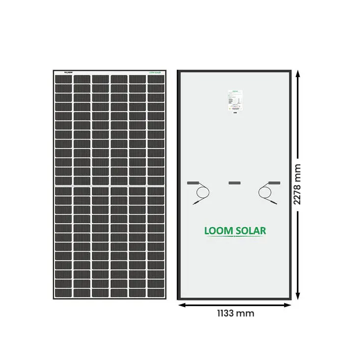 Loom Solar Mono PERC Half-Cut SHARK 550Wp Solar Panel (Pack of 2)