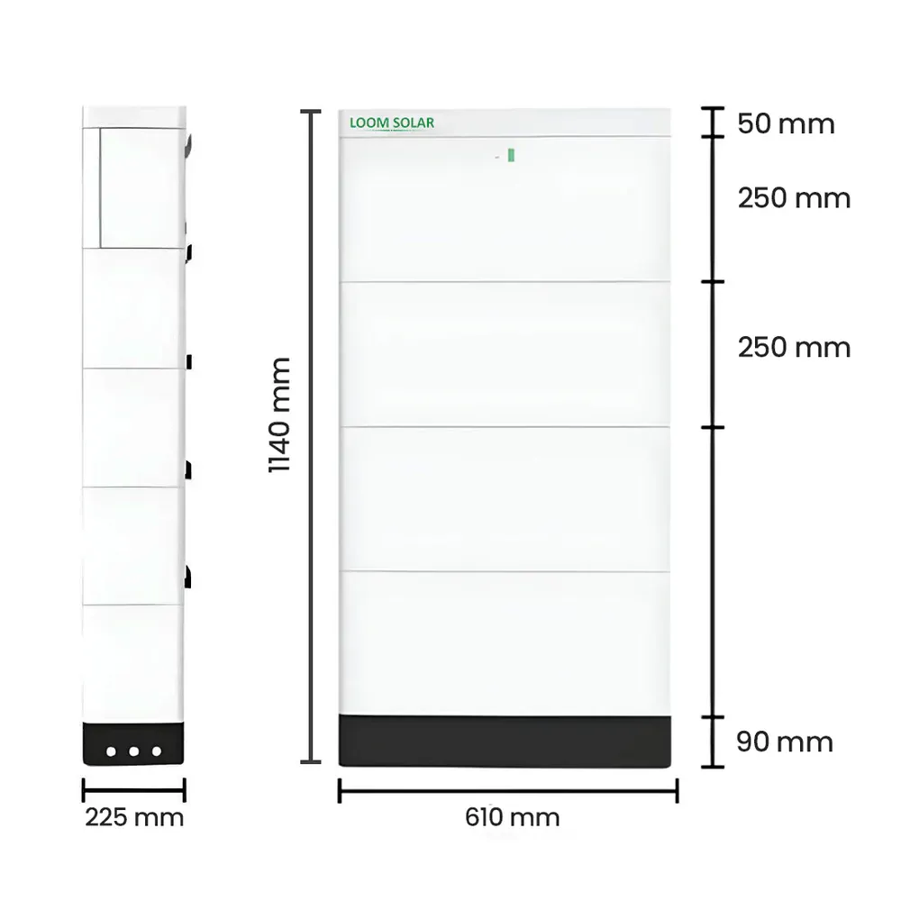 CAML 100 Ah, 204.8 V / 20kWh High-Voltage Lithium Battery