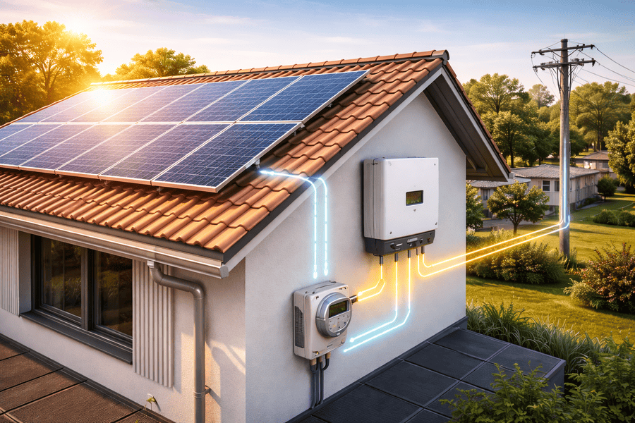 On-Grid Solar System